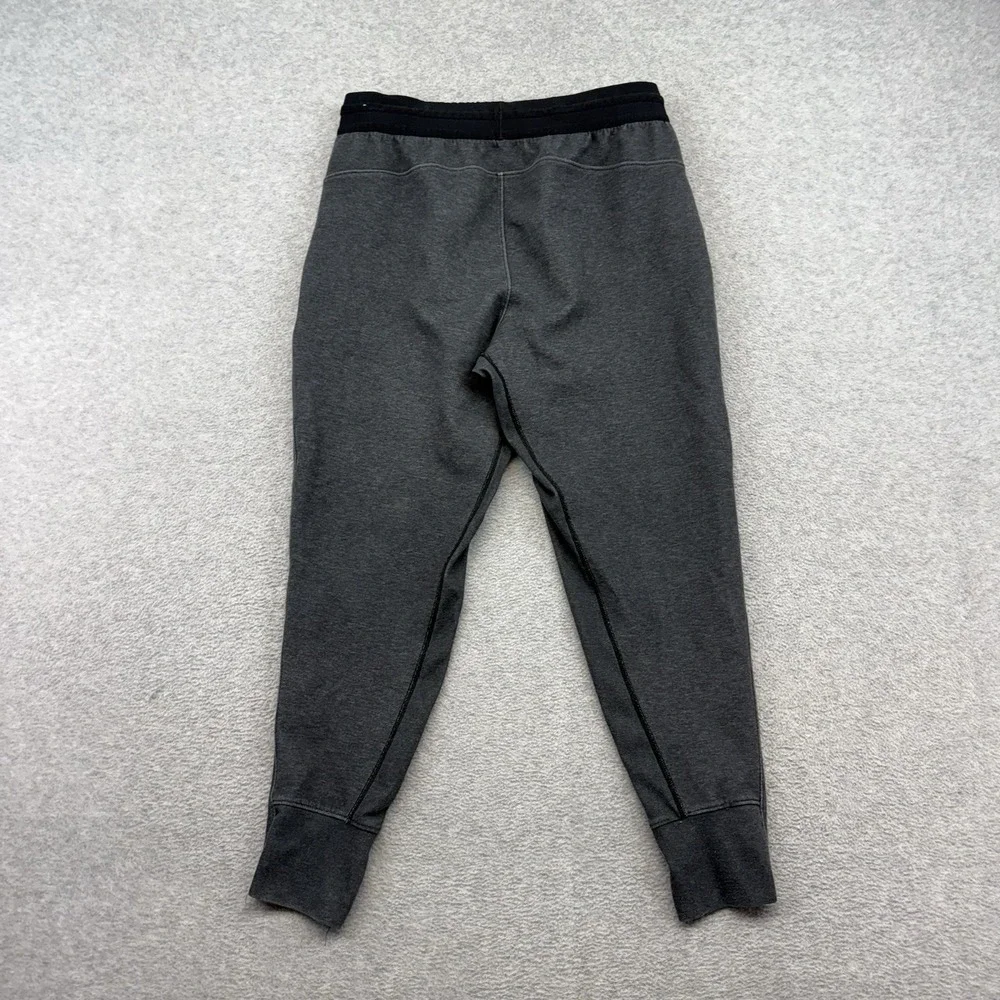 Nike Yoga Restore Training Jogger Pants Mens Medium Black Dri Fit Black Heather